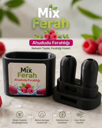 Mix Ferah Aromalı Burun Nefes Açıcı Mango İnhaler Sigara Bırakan, Sınava Çalışan, Spor Yapanların Tercihi