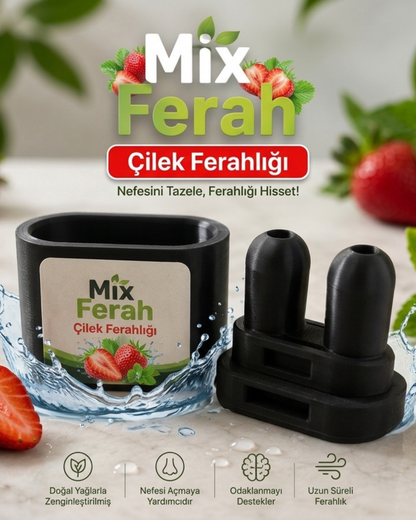 Mix Ferah Aromalı Burun Nefes Açıcı Mango İnhaler Sigara Bırakan, Sınava Çalışan, Spor Yapanların Tercihi