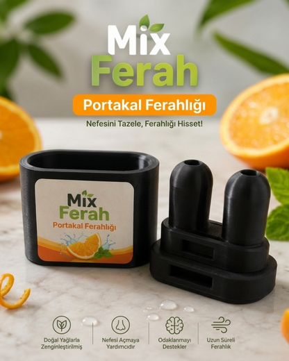 Mix Ferah Aromalı Burun Nefes Açıcı Mango İnhaler Sigara Bırakan, Sınava Çalışan, Spor Yapanların Tercihi