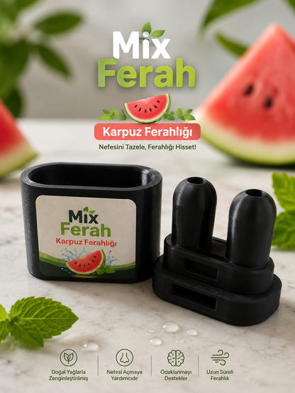 Mix Ferah Aromalı Burun Nefes Açıcı Mango İnhaler Sigara Bırakan, Sınava Çalışan, Spor Yapanların Tercihi